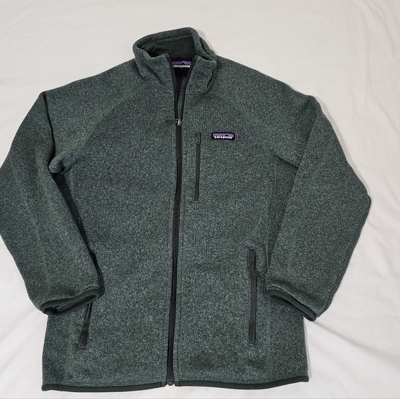 Patagonia Better Sweater Full Zip Fleece Jacket Green Size Small STY25527 - Picture 3 of 10
